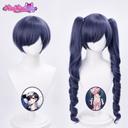 Black Butler Ciel Phantomhive Cosplay Wig Female Dress Version with Realistic Scalp