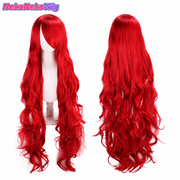 100cm Long Wavy Cosplay Wig – Multi-Color Big Wave Style