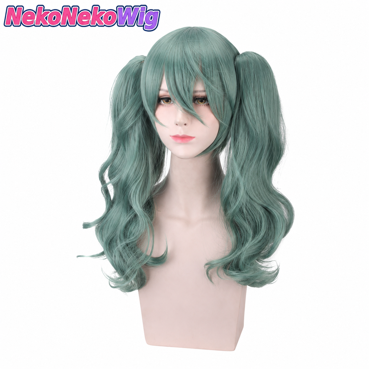 Hatsune Miku Sand Planet Magical Mirai Cosplay Wig  Twin-Tail Style