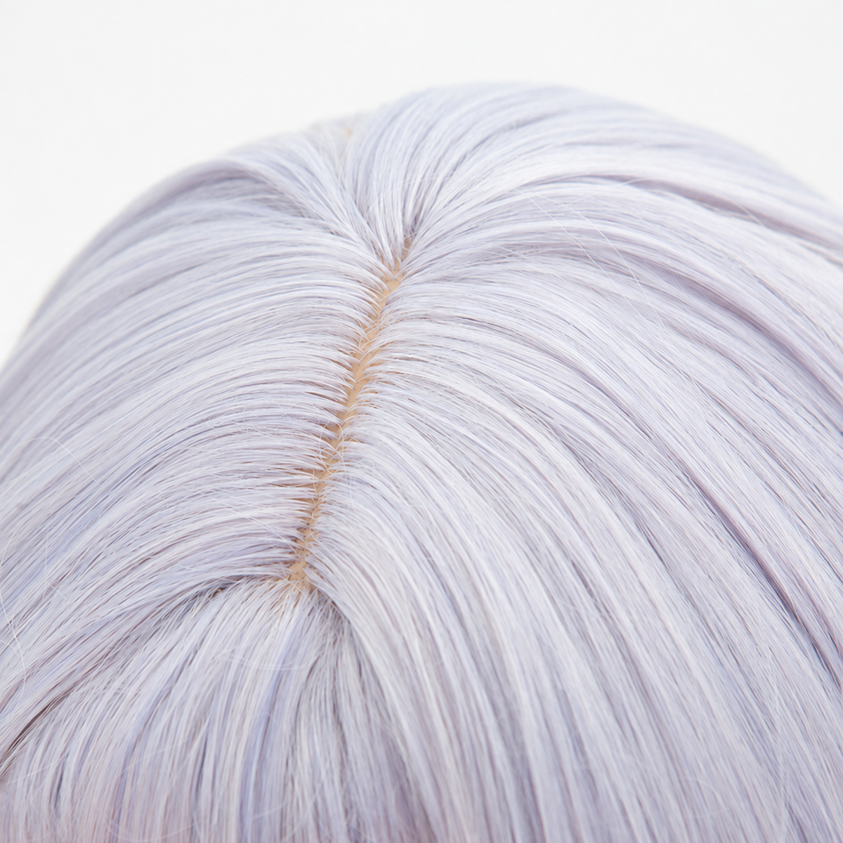 Genshin Impact Noelle Cosplay Wig - Short Silver Lavender Bob