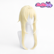Genshin Impact Lumine Cosplay Wig - Blonde Layers and Long Side Sections