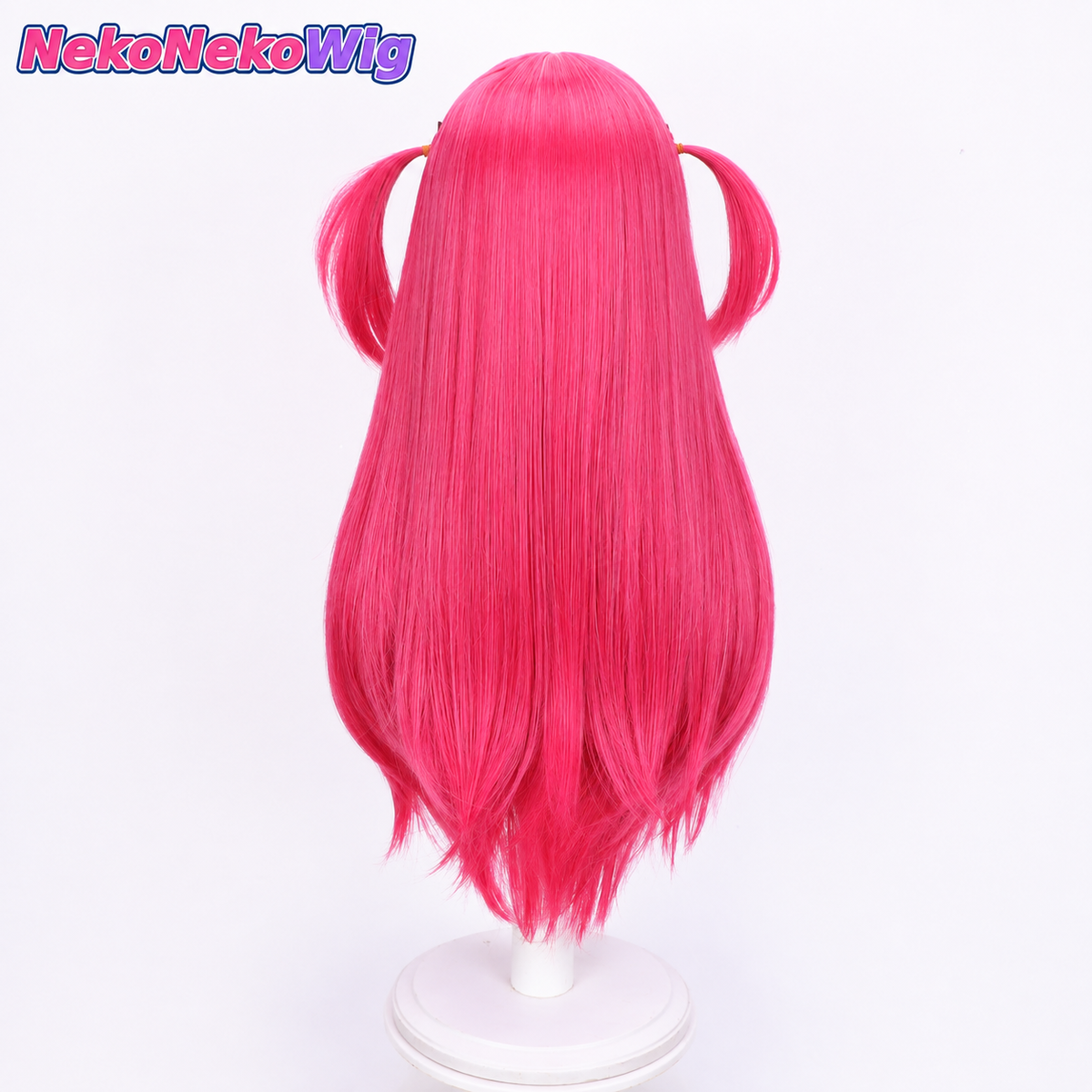 GODDESS OF VICTORY: NIKKE Mast Romantic Maid Cosplay Wig  Pink Twin Tails