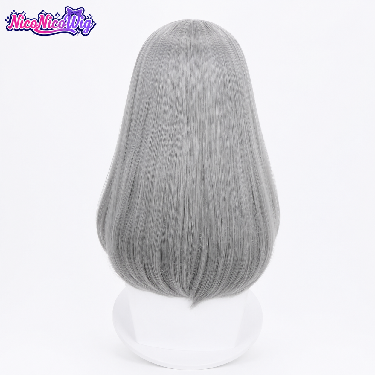 Blue Archive Shiroko Sunaookami Cosplay Wig  Realistic Scalp Top