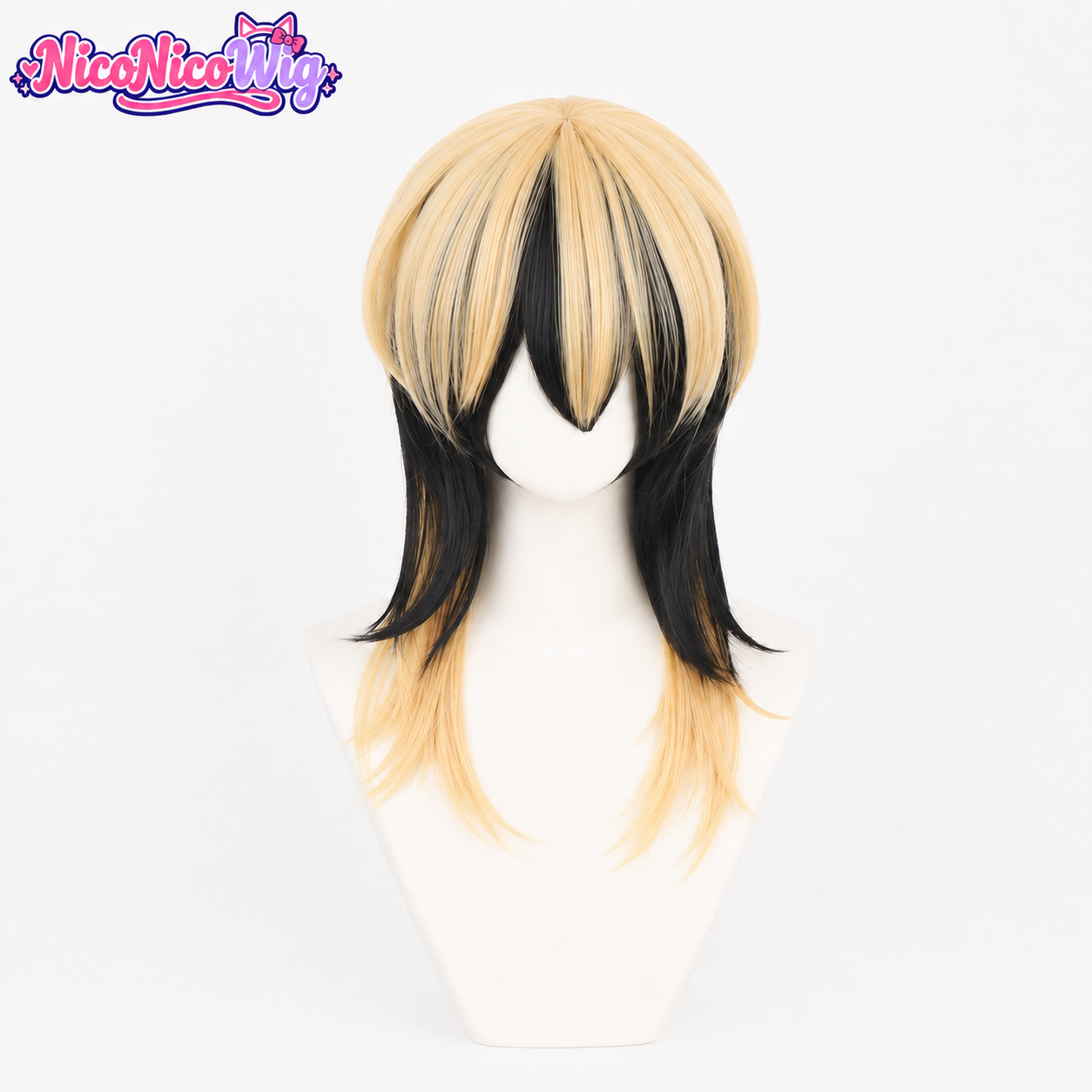 Tokyo Revengers Ran Haitani & Rindo Haitani Cosplay Wigs  Realistic Scalp Two-Tone Hair