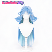 Wuthering Waves Qingxiao Cosplay Wig  Realistic Scalp & Clip-On Hairpiece Style