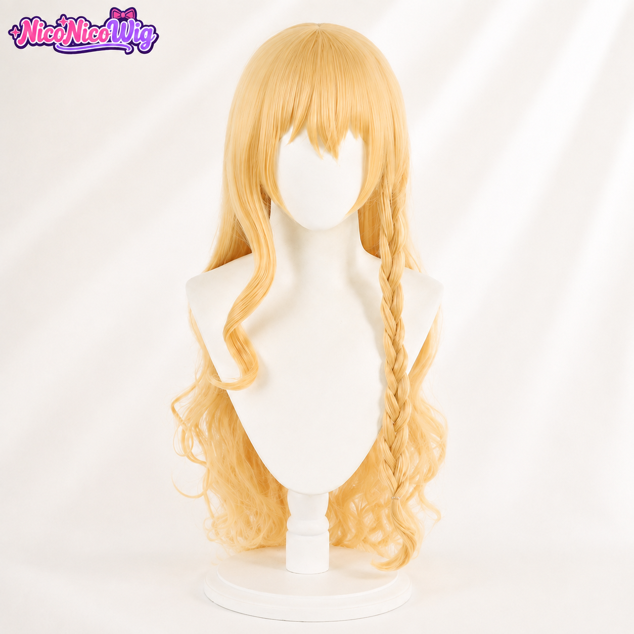 Touhou Project Marisa Kirisame Cosplay Wig  Blonde Anime Wig