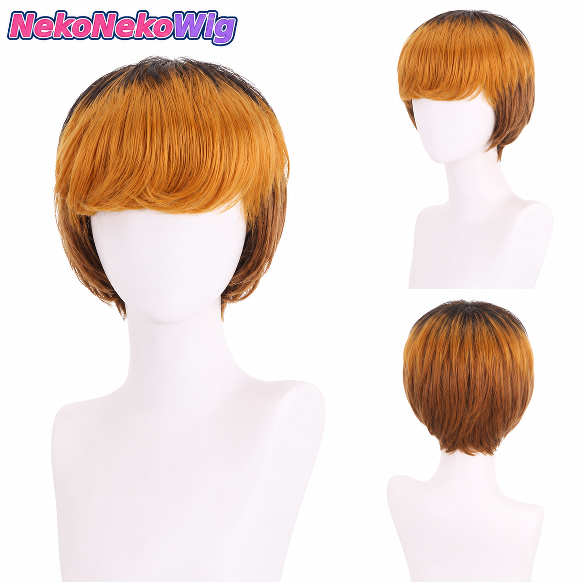 Tokyo Ghoul Haise Sasaki & Juuzou Suzuya Cosplay Wig – Silver & Black Character Styles