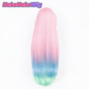 Honkai: Star Rail Cyrene Cosplay Wig  Three-Color Gradient Realistic Scalp Style