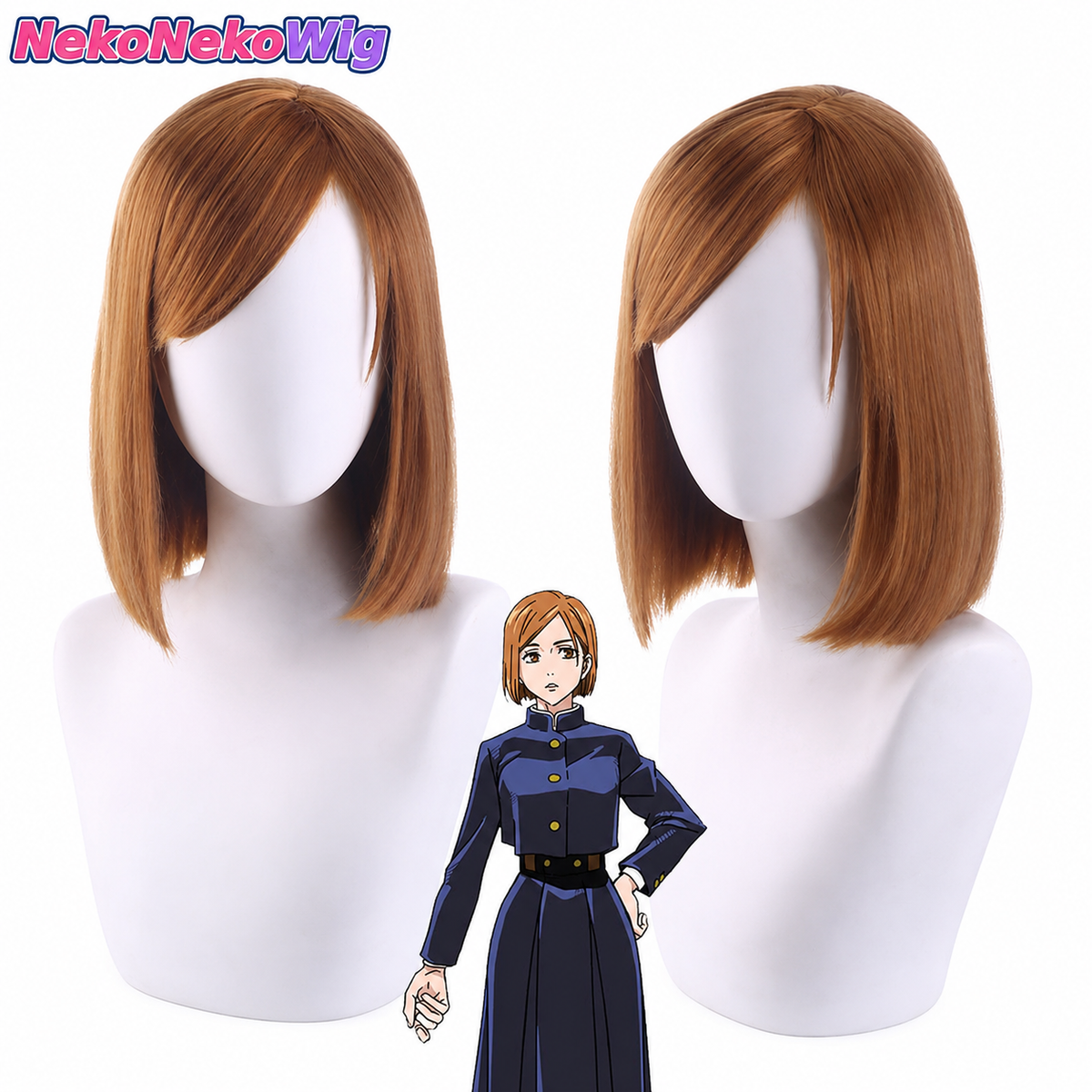 Jujutsu Kaisen Gojo, Yuji, Megumi & Toji Multi-Character Cosplay Wig