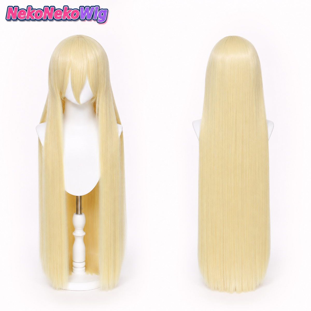 100cm Long Straight Cosplay Wig  Multi-Color 500g Anime Styling Wig
