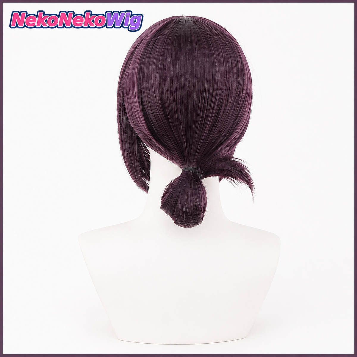 Chainsaw Man Reze Cosplay Wig  Brown-Purple Anime Character Style