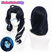 Genshin Impact Pantalone Cosplay Wig  Gradient Fatui Harbinger Character Style