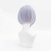 Genshin Impact Noelle Cosplay Wig - Short Silver Lavender Bob
