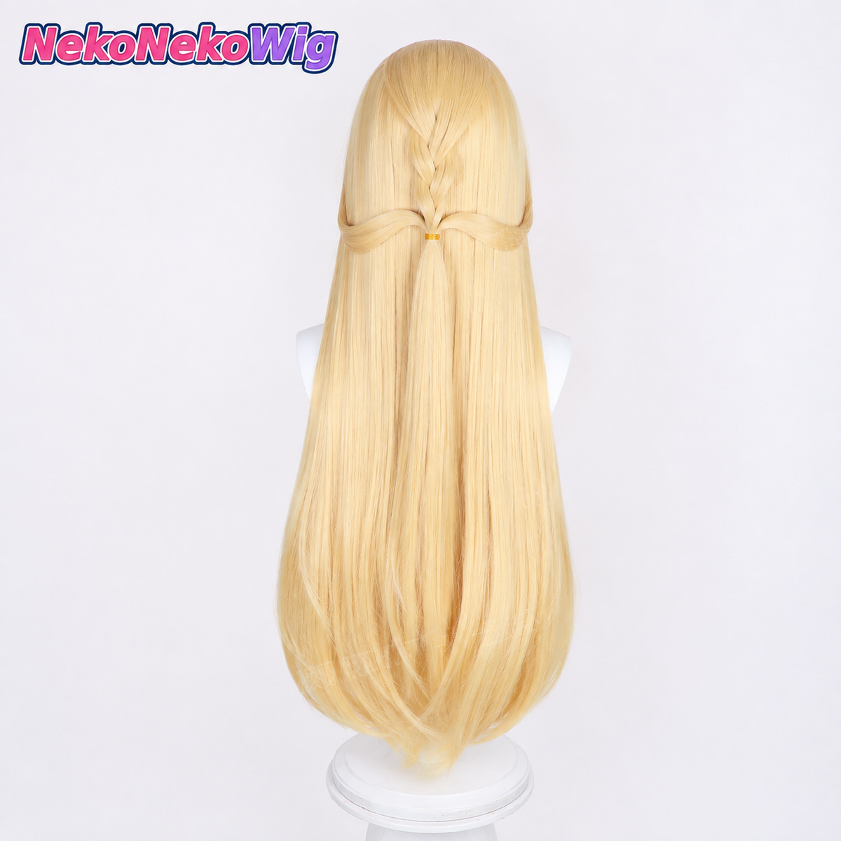 Wuthering Waves Cartethyia Cosplay Wig  Long Braided Scalp-Top Style