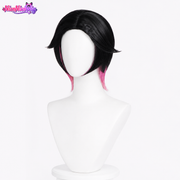 VALORANT Clove Cosplay Wig  35cm Gradient Short Wig