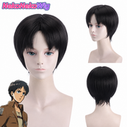 Attack on Titan Hange Zoë, Mikasa Ackerman, Annie Leonhart, Eren & Levi Cosplay Wig