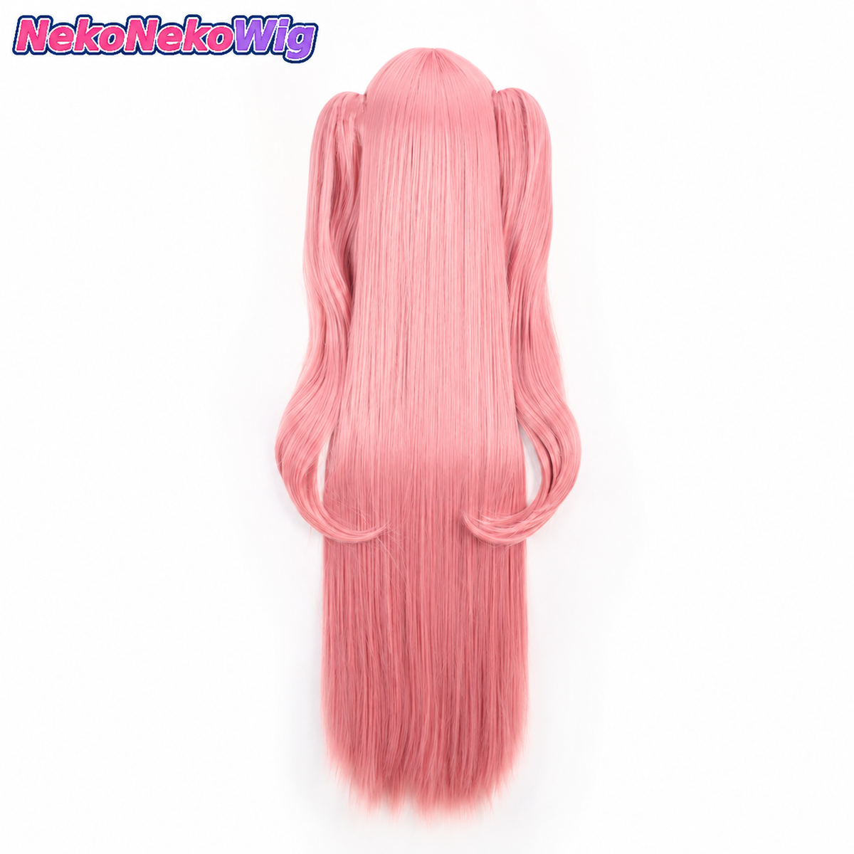 Seraph of the End Krul Tepes Cosplay Wig  Smoky Pink Claw-Clip Style