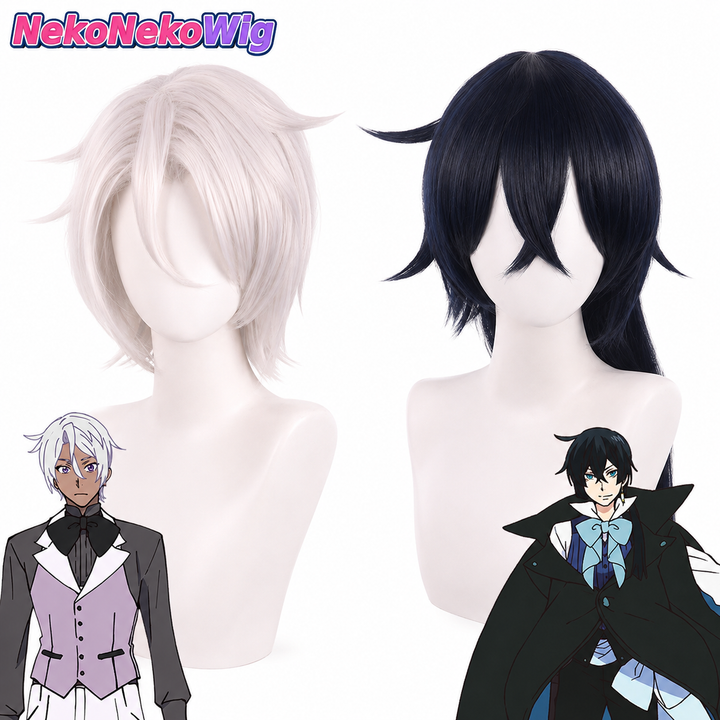 The Case Study of Vanitas Noé & Vanitas Cosplay Wig – Silver White & Black Blue Styles