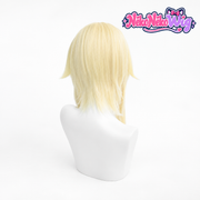 Genshin Impact Lumine Cosplay Wig - Blonde Layers and Long Side Sections