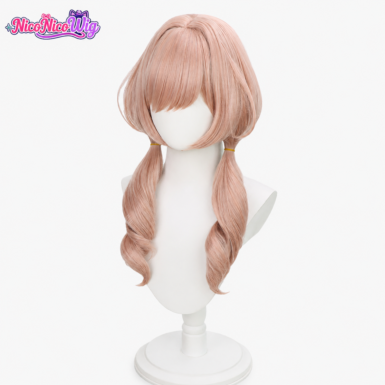 NIKKE:Bready Cosplay Wig  Realistic Scalp Top Twin Braids