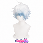 Gintama Gintoki Sakata Cosplay Wig  Pre-Teased Fluffy Top with Custom Gradient Color