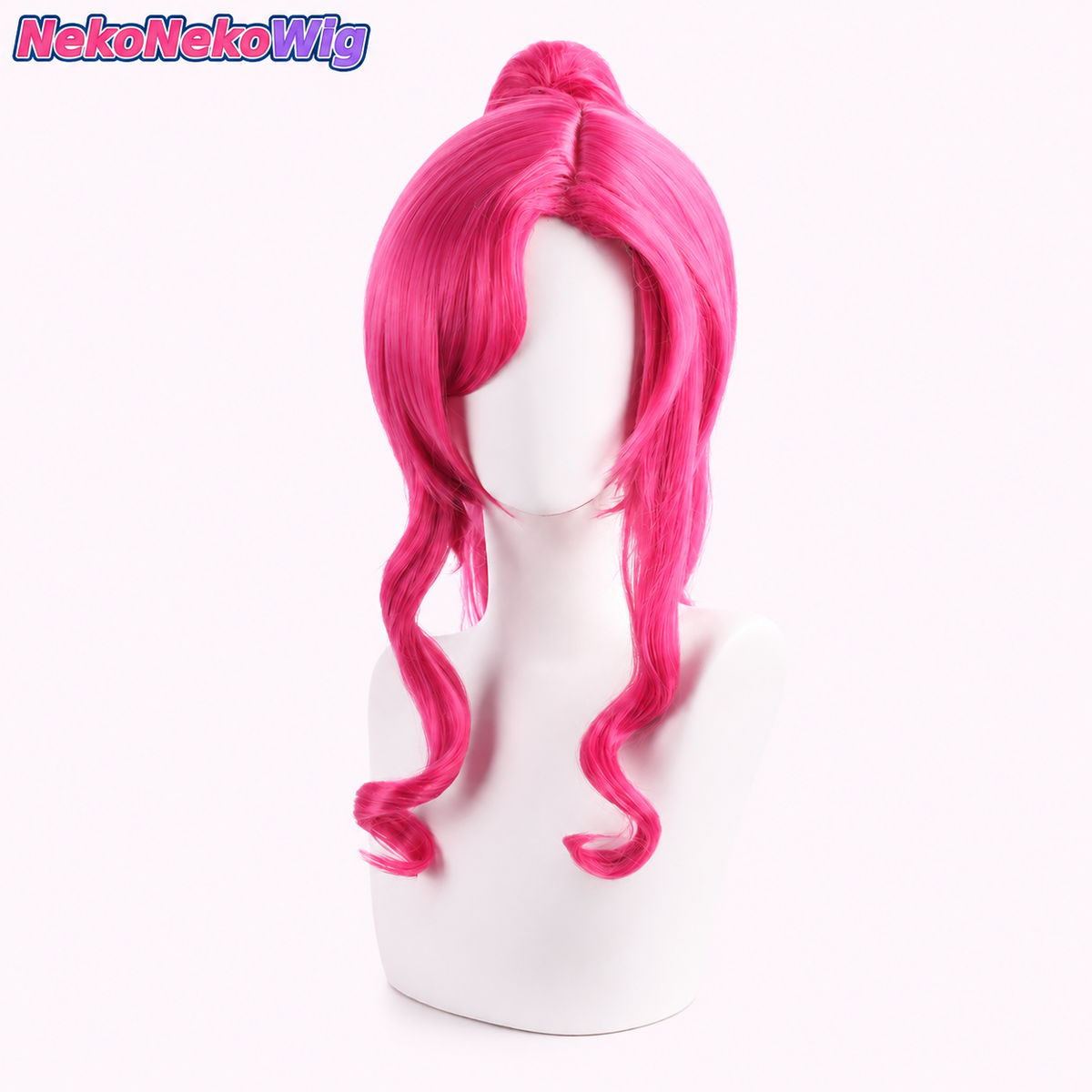 My Little Pony Pinkie Pie Cosplay Wig  Dragon Fruit Pink Ponytail