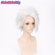 Bleach Toshiro Hitsugaya Cosplay Wig  Silver White Styled Anime Hair