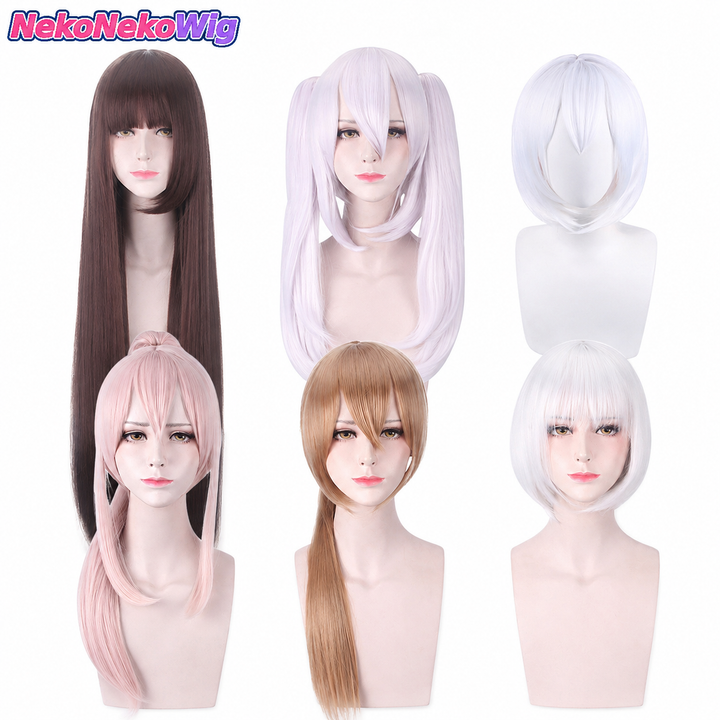 Azur Lane Ayanami, Laffey, Jean Bart, Kaga & Akagi Multi-Character Cosplay Wig