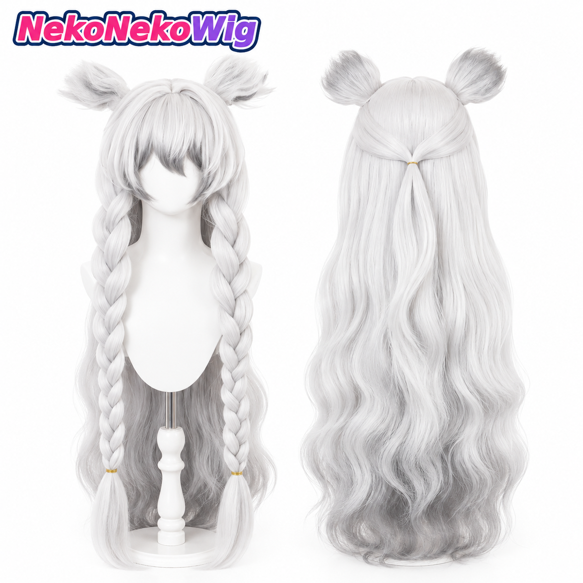 Arknights Pramanix Cosplay Wig  Realistic Scalp Character Style