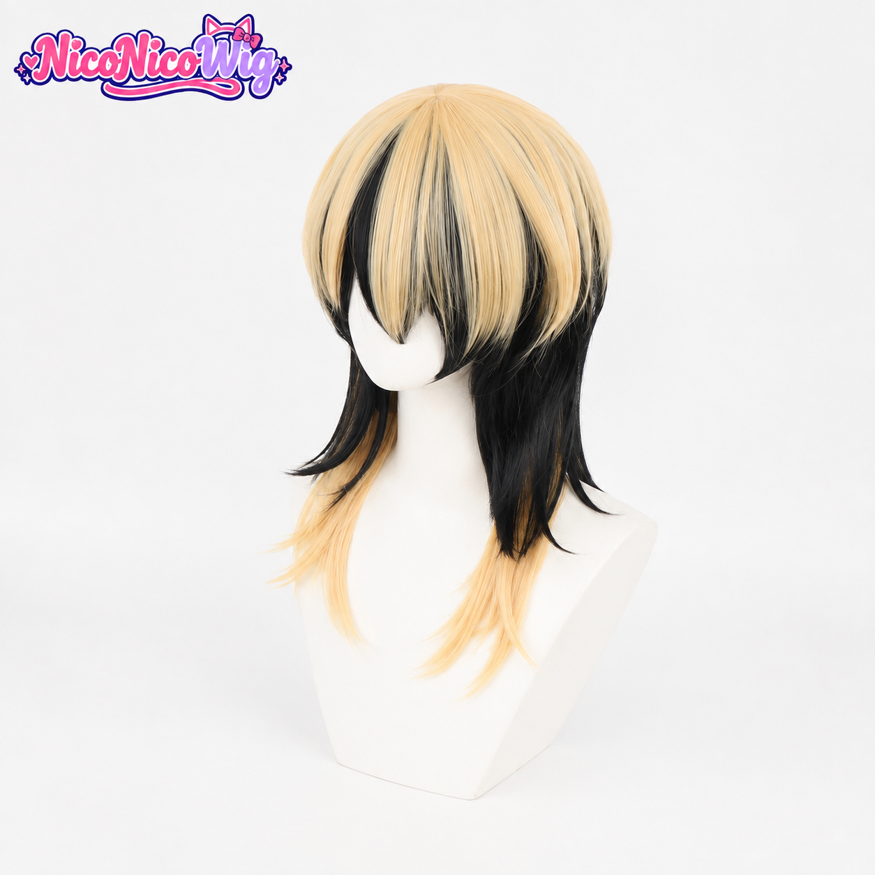 Tokyo Revengers Ran Haitani & Rindo Haitani Cosplay Wigs  Realistic Scalp Two-Tone Hair