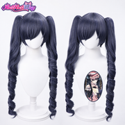 Black Butler Ciel Phantomhive Cosplay Wig Female Dress Version with Realistic Scalp