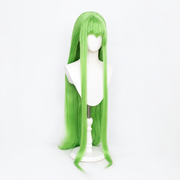 Code Geass C.C. Cosplay Wig  Long Straight Green Hair