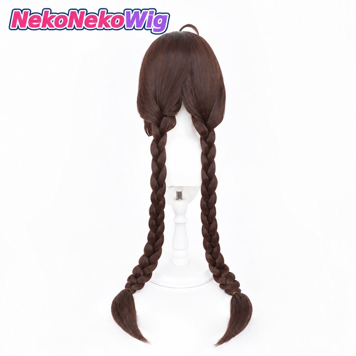 Honor of Kings Da Qiao Cosplay Wig  Default Skin Realistic Scalp Braided Style