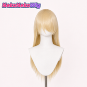 60cm Multi-Color Long Straight Cosplay Wig – Rose Net or Buckle Net Options
