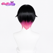 VALORANT Clove Cosplay Wig  35cm Gradient Short Wig