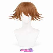 Danganronpa Chihiro Fujisaki Cosplay Wig  Short Light Brown Anime Wig