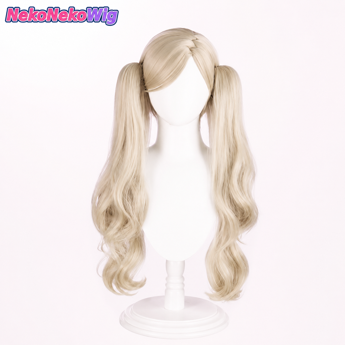 Persona 5 Ann Takamaki Cosplay Wig  Clip-On Twin Tail Style