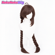 Honor of Kings Da Qiao Cosplay Wig  Default Skin Realistic Scalp Braided Style