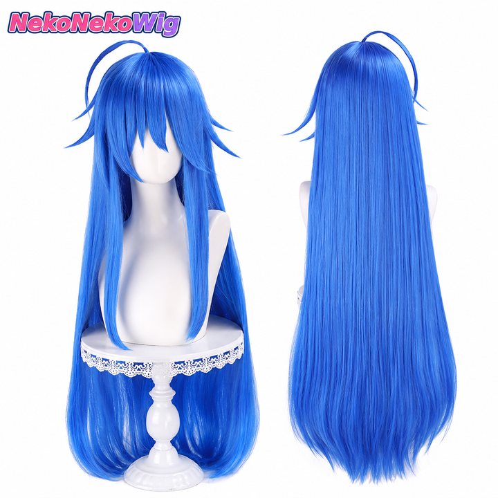 Lucky Star Konata Izumi Cosplay Wig  90cm Scalp-Top Anime Character Style