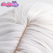 Identity V Ada Mesmer Cosplay Wig - Long White and Black Waves