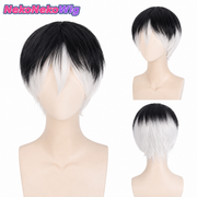 Tokyo Ghoul Haise Sasaki & Juuzou Suzuya Cosplay Wig – Silver & Black Character Styles