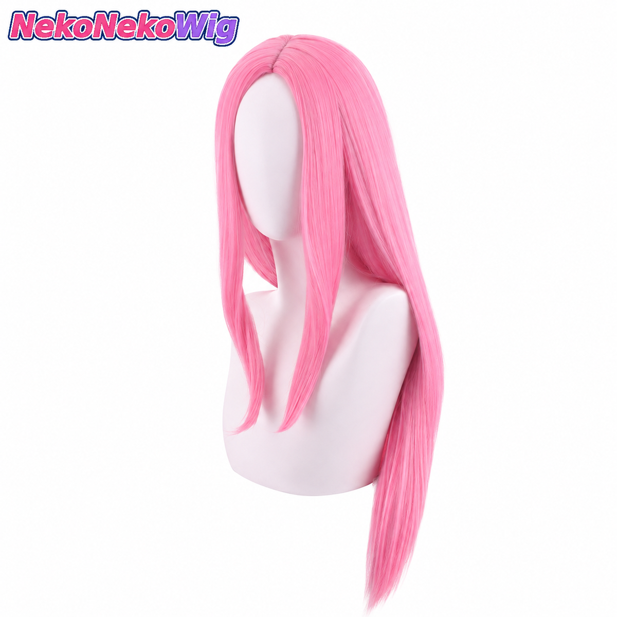 One Piece Jewelry Bonney Cosplay Wig  Mixed-Color Center-Part Style