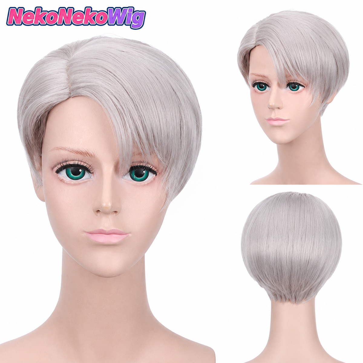 Yuri!!! on Ice Yuri Plisetsky, Yuuri Katsuki & Victor Nikiforov Cosplay Wig – Character Styles