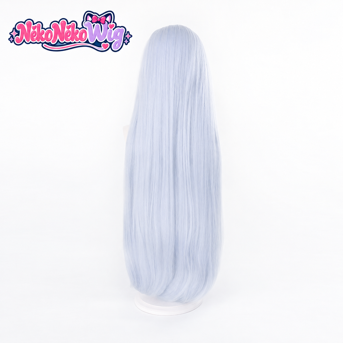 Project SEKAI Kanade Yoisaki Cosplay Wig - Long Ice Blue Straight Hair
