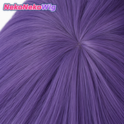 Naruto Konan Cosplay Wig  Realistic Scalp & Clip-On Hairpiece Character Style