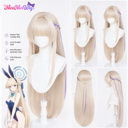 Blue Archive Asuma Toki Cosplay Wig  Maid & Bunny Girl Version