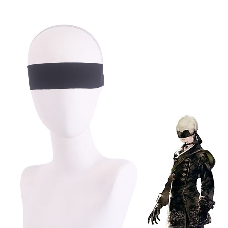 NieR:Automata 9S Cosplay Wig – Silver White Short Android Character Hairstyle