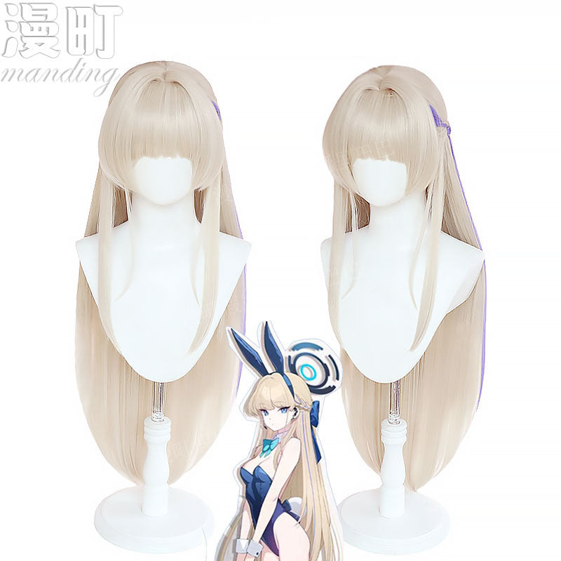 Blue Archive Asuma Toki Cosplay Wig  Maid & Bunny Girl Version