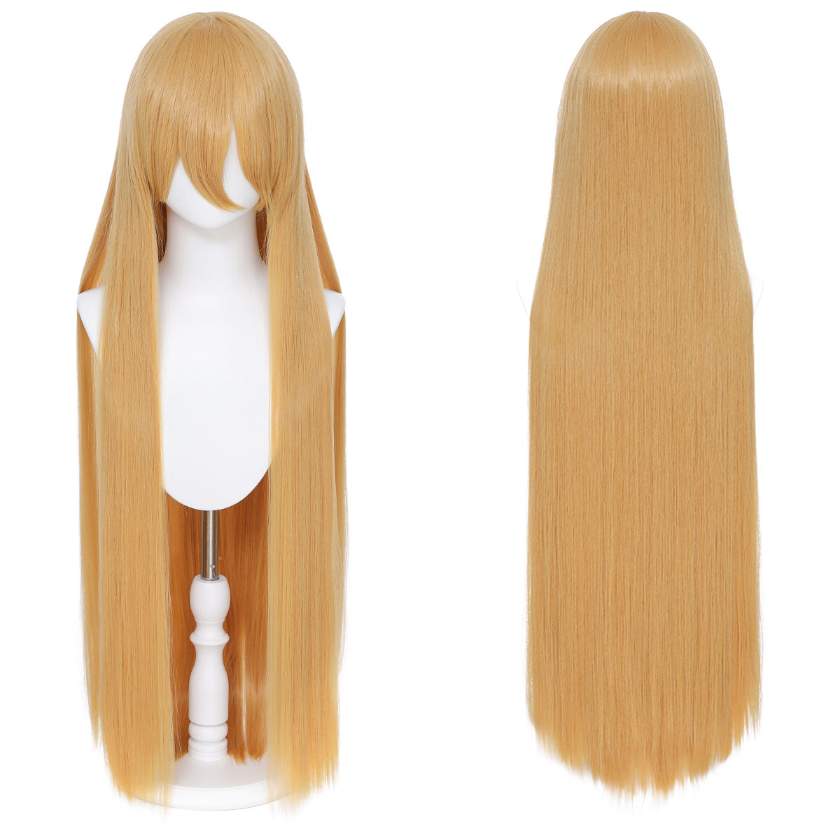 100cm Long Straight Cosplay Wig  Multi-Color 500g Anime Styling Wig