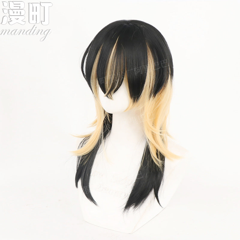 Tokyo Revengers Ran Haitani & Rindo Haitani Cosplay Wigs  Realistic Scalp Two-Tone Hair